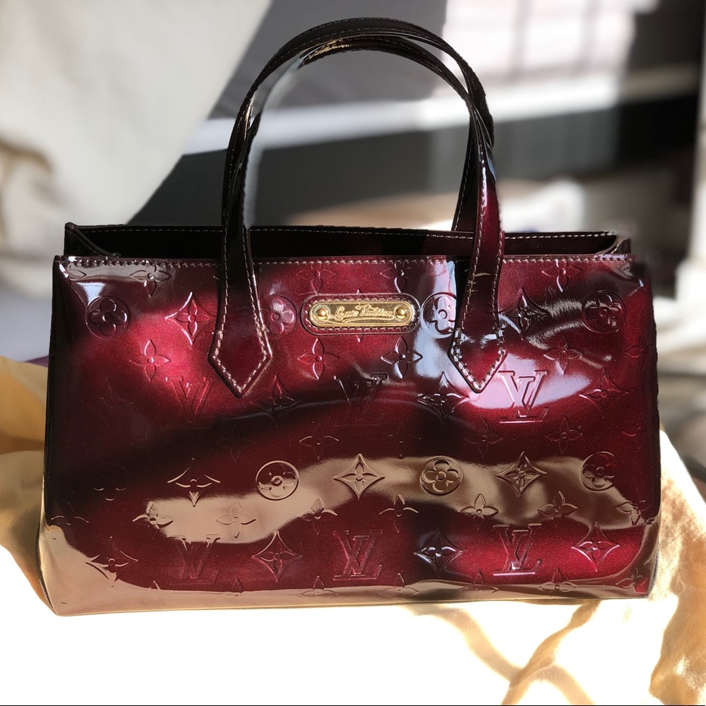 Louis Vuitton Wilshire Vernis Amarante